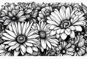 Gerber daisys tattoo idea