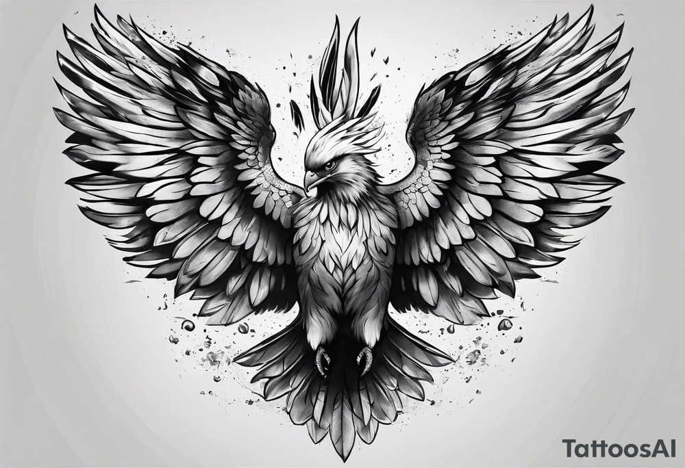 icarus fall tattoo idea