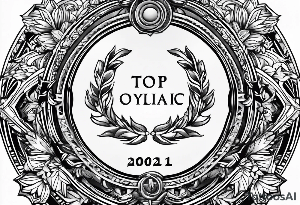 Olympic ring tattoo add on field hockey tattoo idea