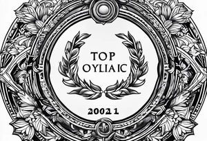 Olympic ring tattoo add on field hockey tattoo idea