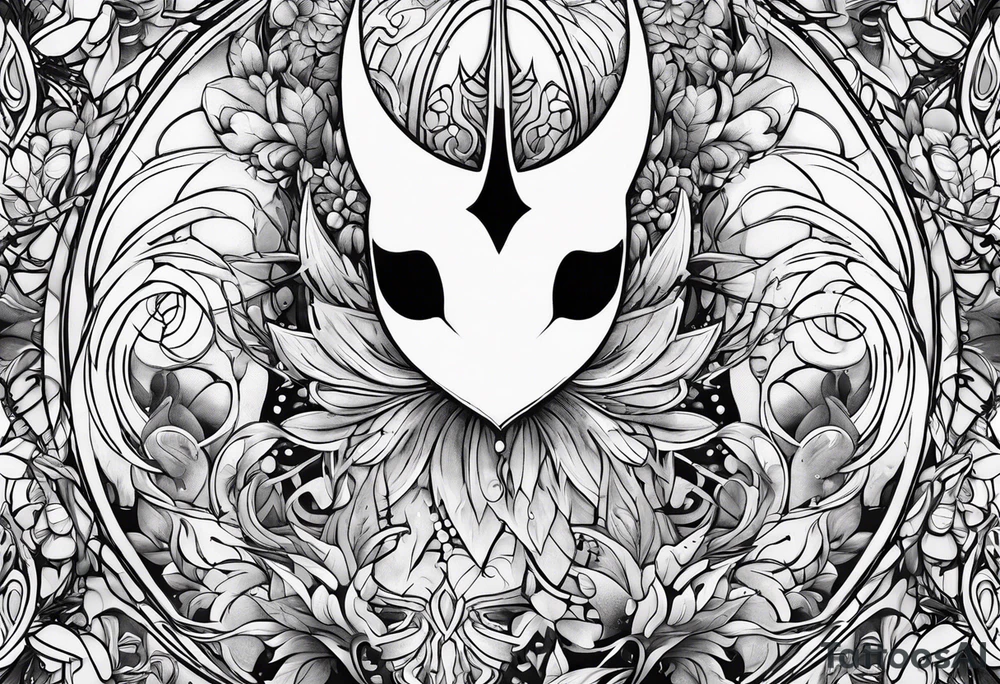 Ricettacolo hollow knight tattoo idea