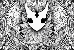 Ricettacolo hollow knight tattoo idea