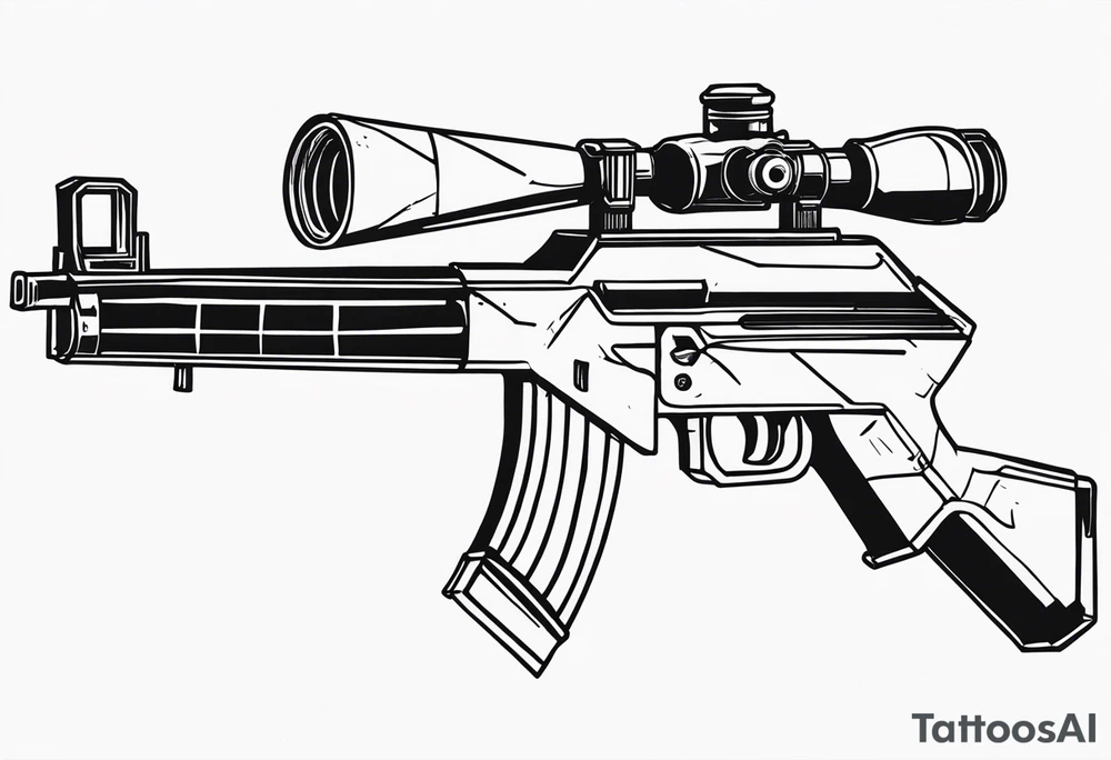Mg42 machinegun tattoo idea