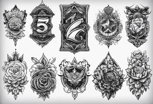 426 number tattoo idea