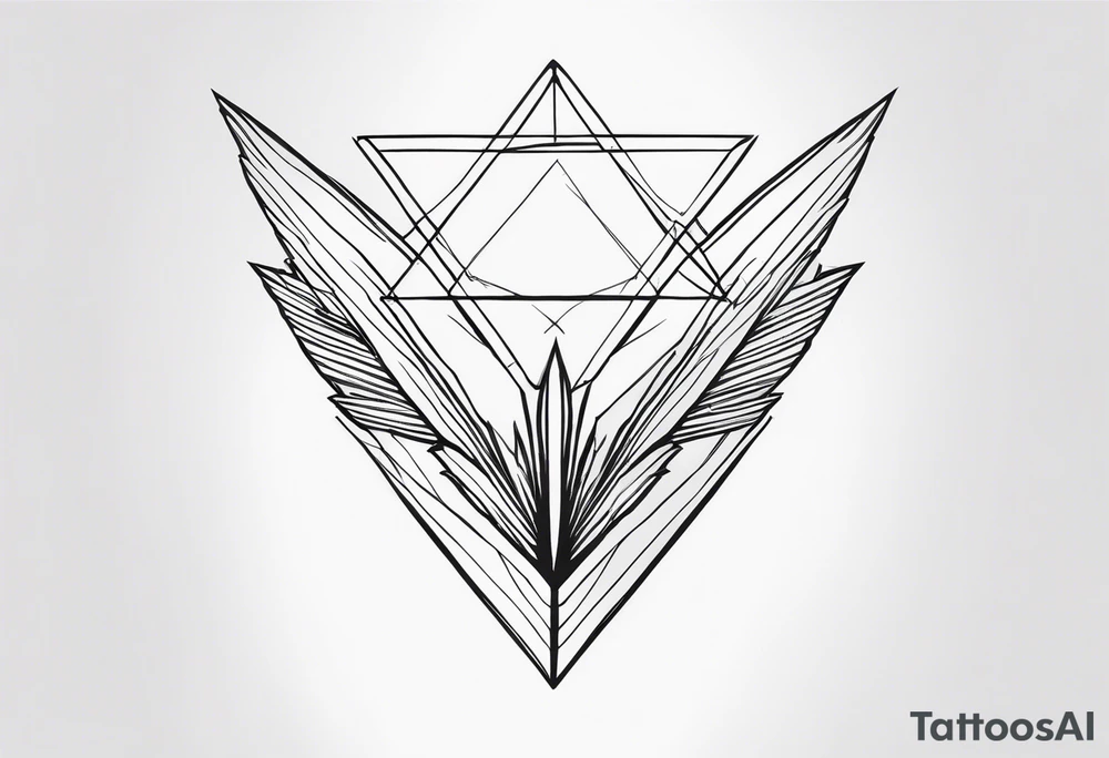 angle tattoo idea