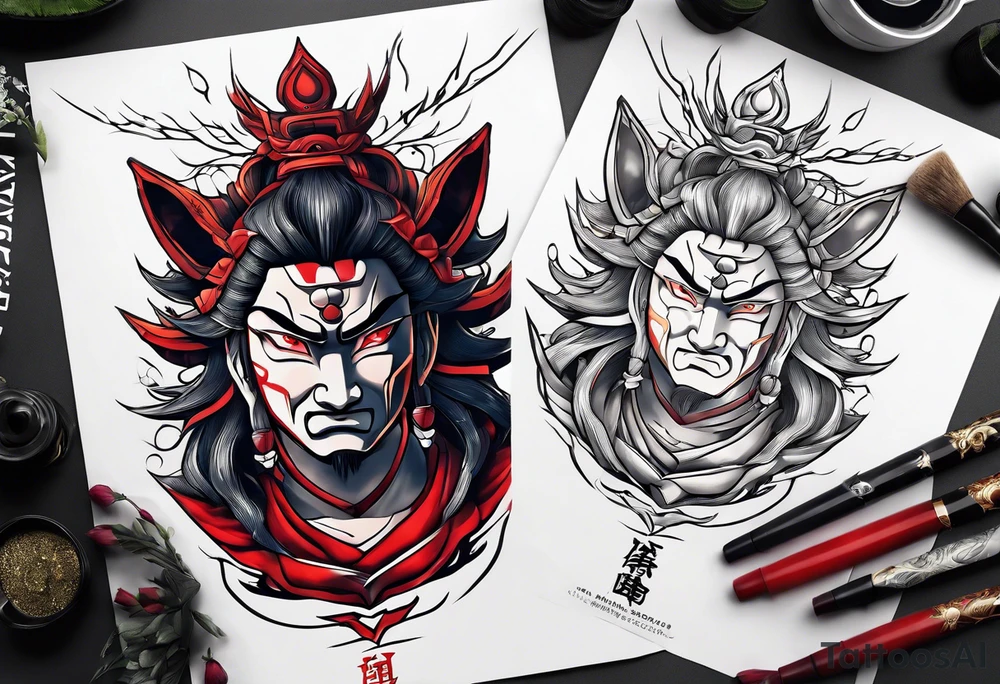 hashirama senju tattoo idea