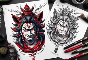 hashirama senju tattoo idea