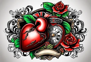 as long as my heart beats i will fight tattoo idea
