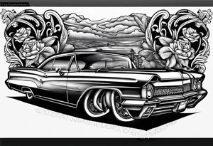 chicano lowrider tattoos tattoo idea