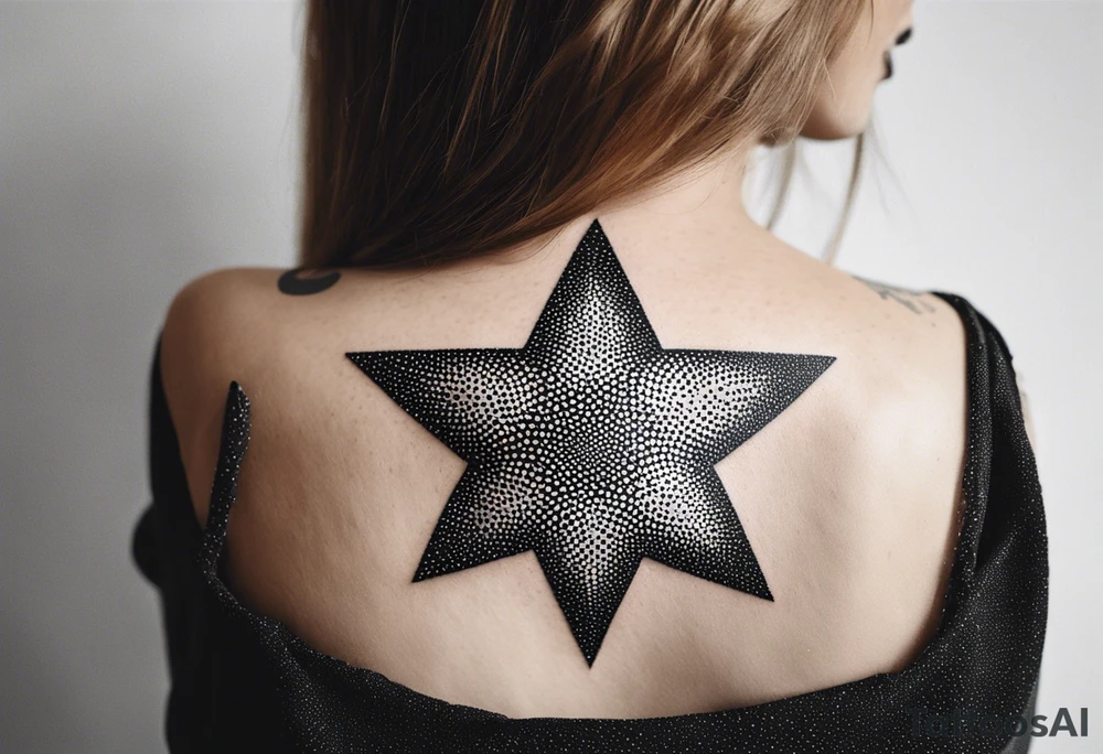 y2k star tattoo idea
