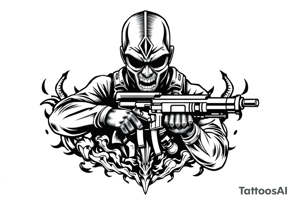call of duty tattoo idea