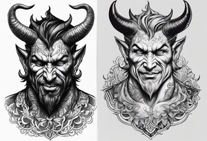 The devil tattoo idea
