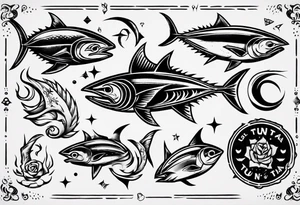 tuna tattoo idea