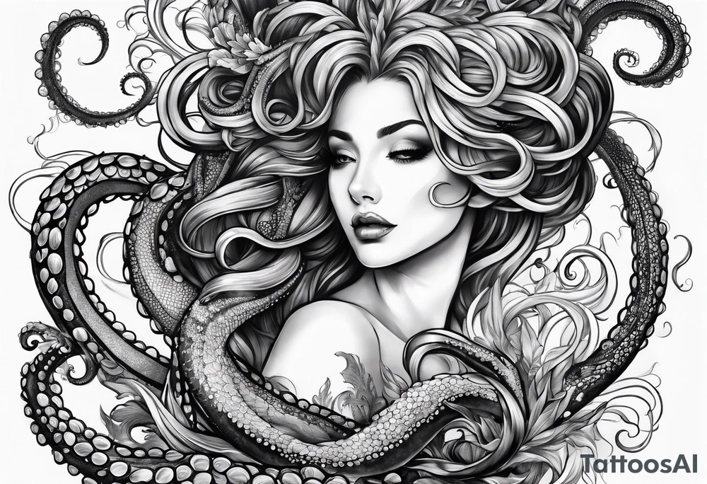Tentacles starting at wrist and going up forearm tattoo idea Tentacles starting at wrist and going up forearm tattoo idea
