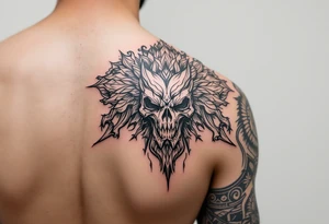 cool pattern tattoo idea
