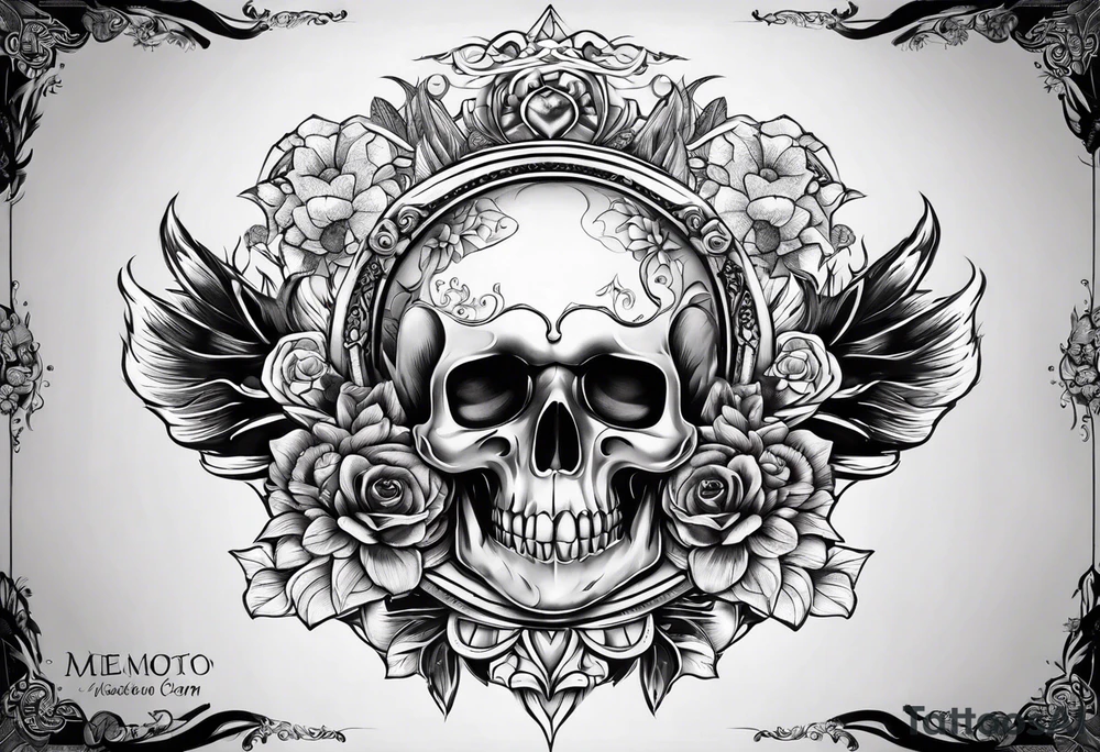 Memento Mori tattoo idea