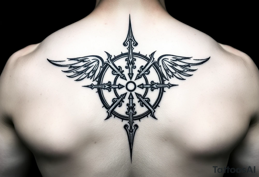 a symbol to represent bipolar disorder tattoo idea