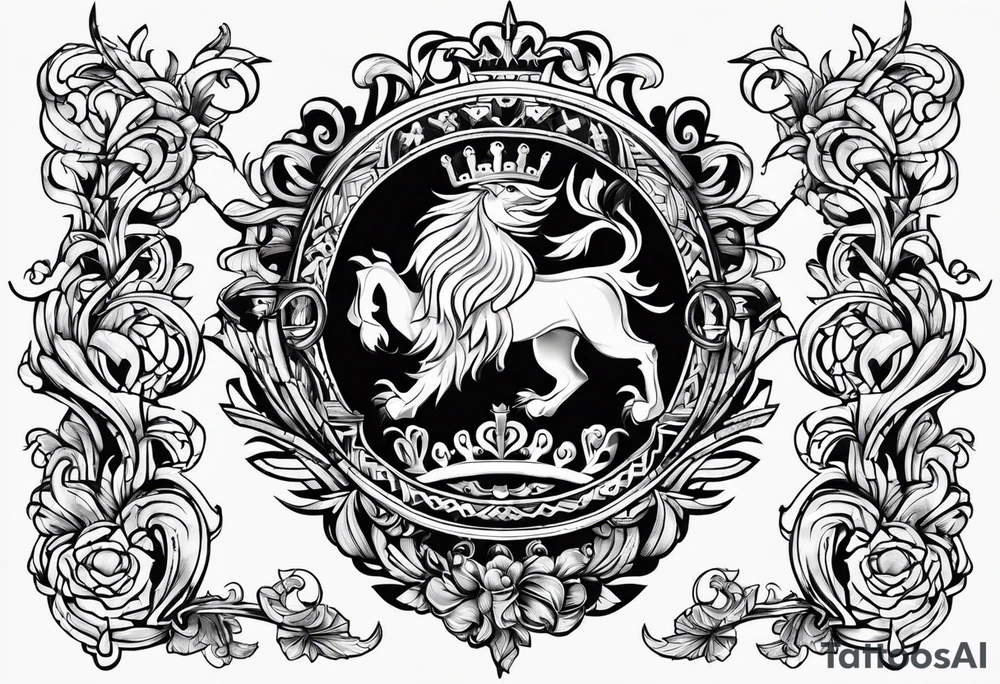 Lithuanian coat of arms tattoo idea