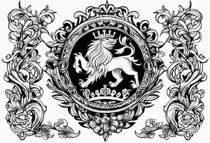 Lithuanian coat of arms tattoo idea