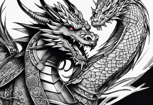 Dragon shogun star wars army tattoo idea