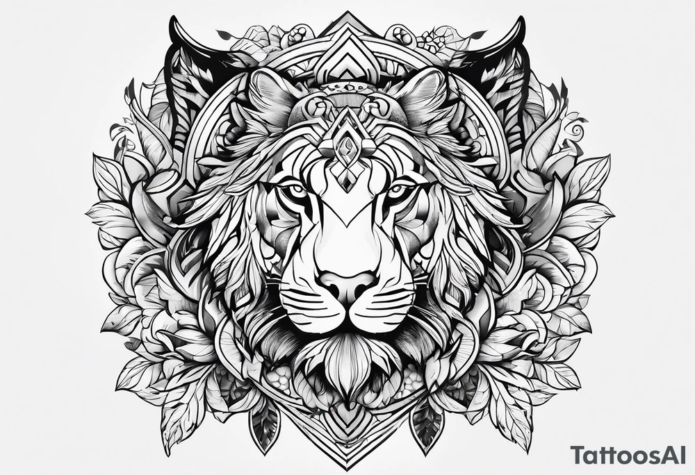 pointing tattoo idea