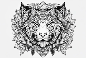 pointing tattoo idea