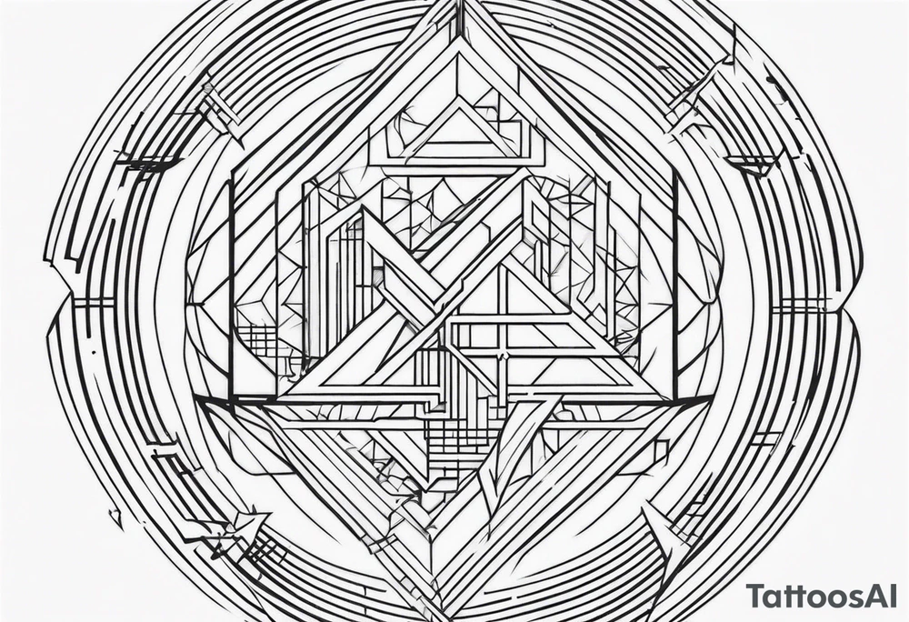 cybersigilism patterns tattoo idea