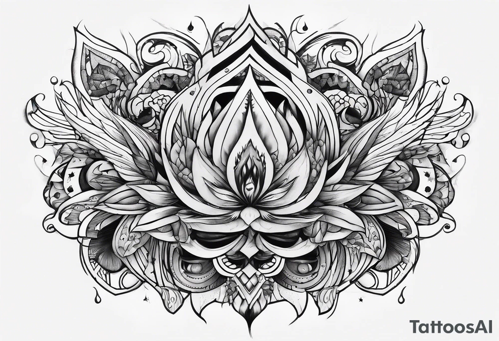 extreme pain arm tattoo idea