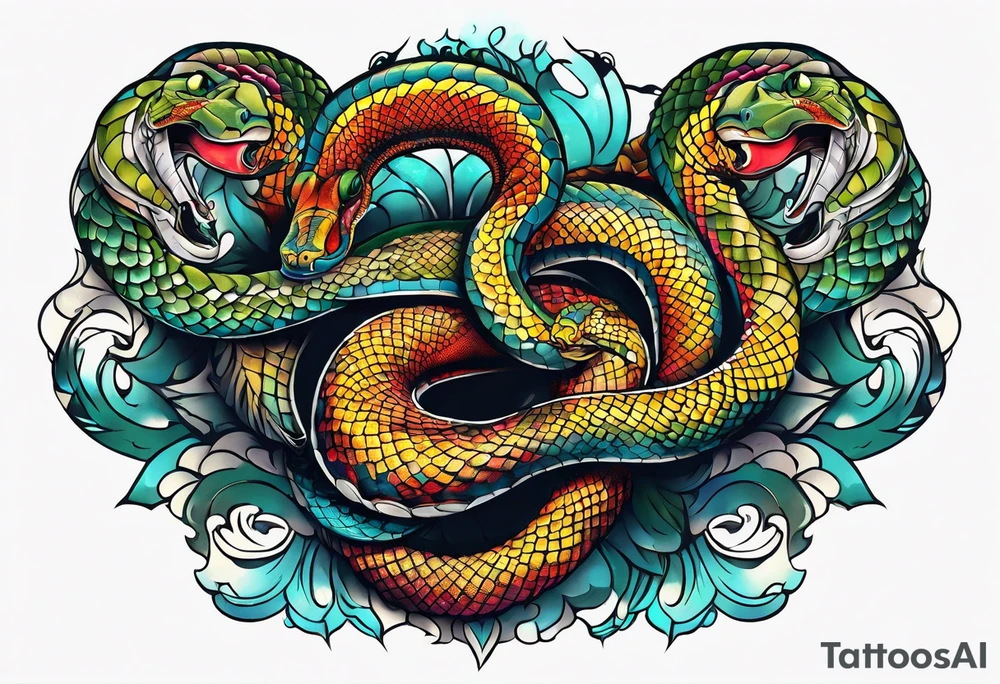 Snake tattoo idea