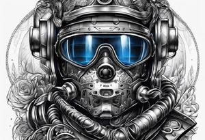 Blue collar, welding tattoo idea