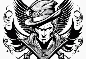 atlanta falcons, zoro one piece tattoo idea