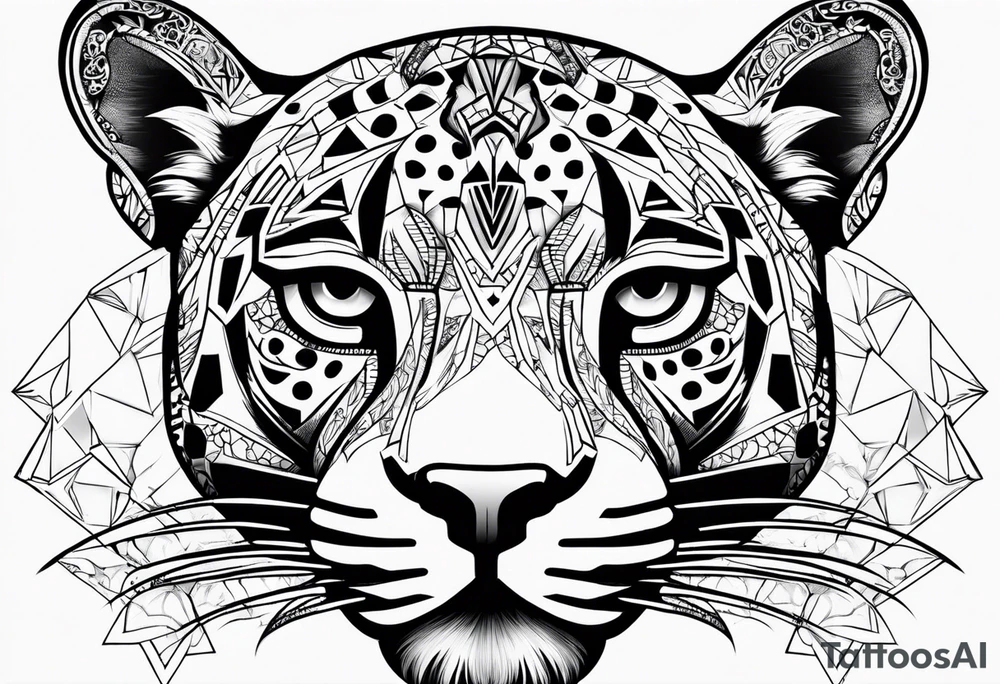 Jaguar tattoo idea