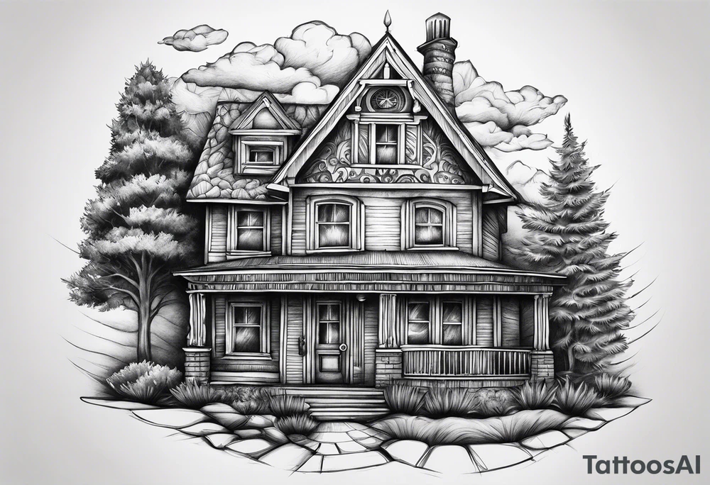 Home is the people not the place tattoo idea