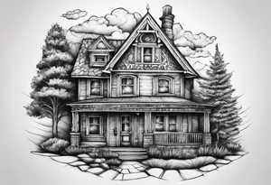 Home is the people not the place tattoo idea