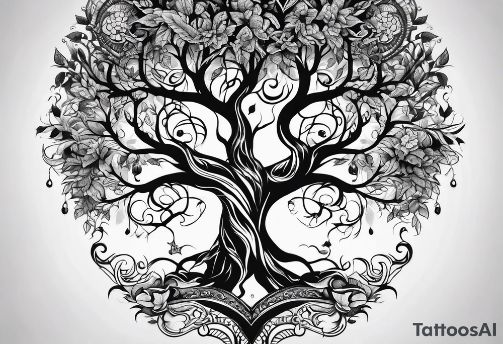 Yggdrasil tattoo idea