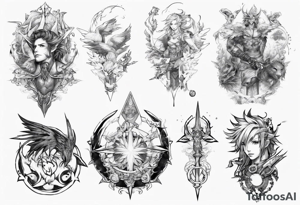 Final fantasy tattoo idea
