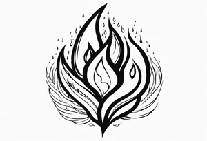 flames tattoo idea
