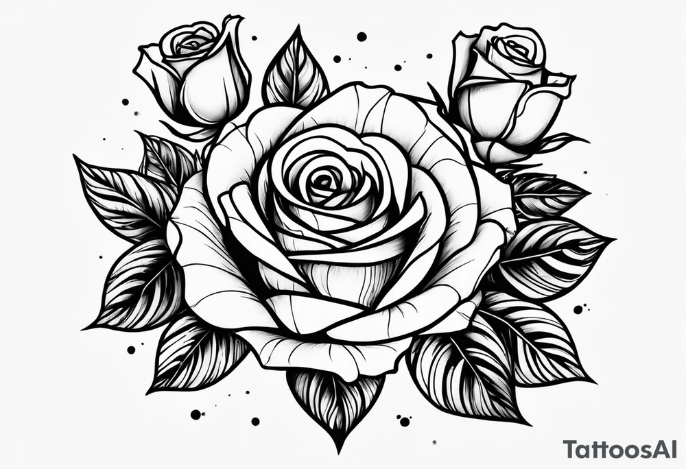 thirteen roses tattoo idea