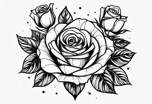 thirteen roses tattoo idea