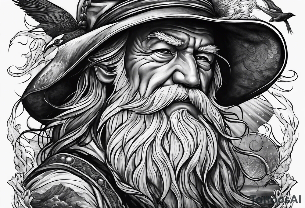 The Old Man and the Sea tattoo idea