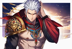 Gilgamesh from fate stay night tattoo idea