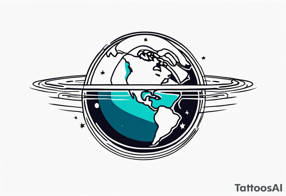 earth



old school vintage simple traditional design 



bold color simple tattoo idea