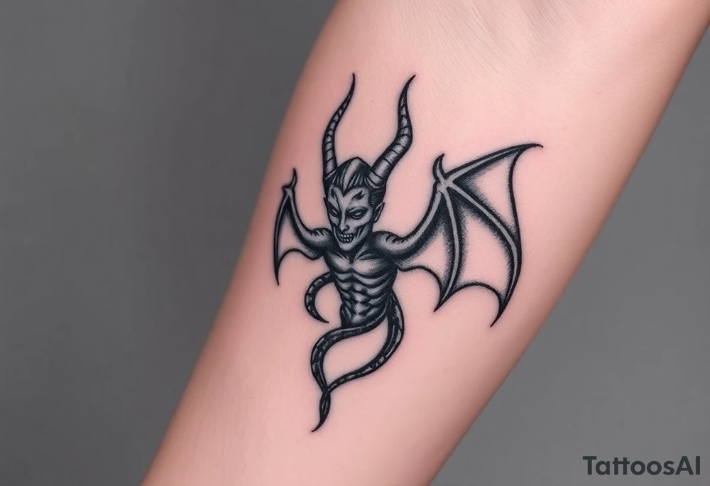 Lucifer tattoo idea