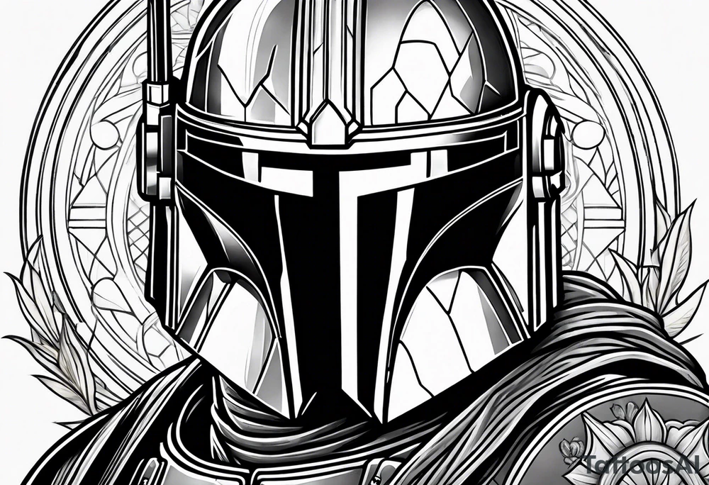 Mandalorian tattoo idea