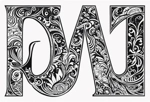 abcdefghijklmnopqrstuvwxyz tattoo idea