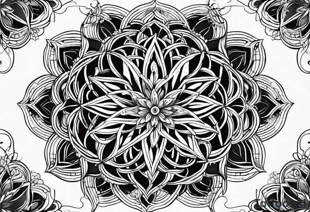 flower of life tattoo idea