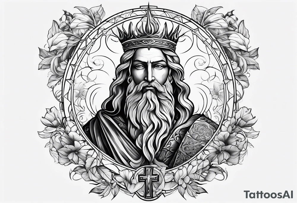 The symbol of Matthias in the bible tattoo idea