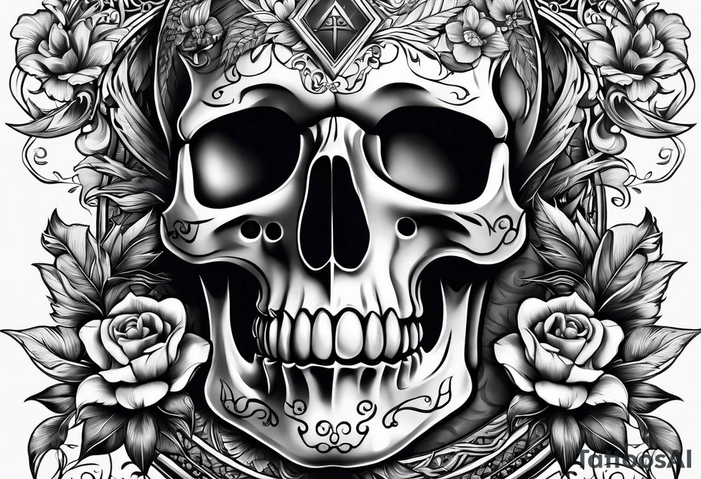 The words Memento Mori tattoo idea