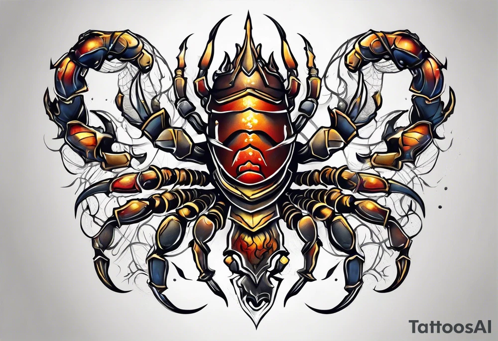 Scorpio tattoo idea