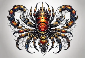 Scorpio tattoo idea